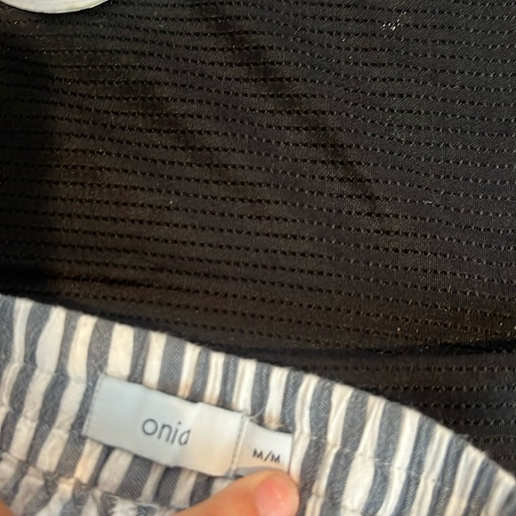 Onia Air Linen-Blend Paperbag Trouser - Picture 3 of 6